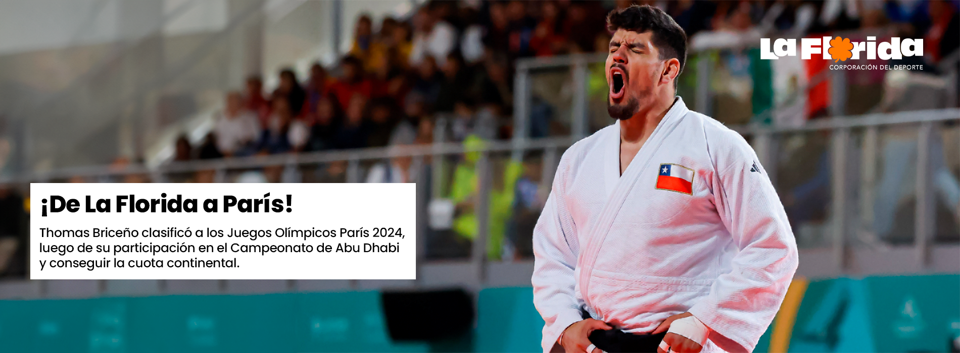 Thomas Briceño clasificó a los Juegos Olímpicos París